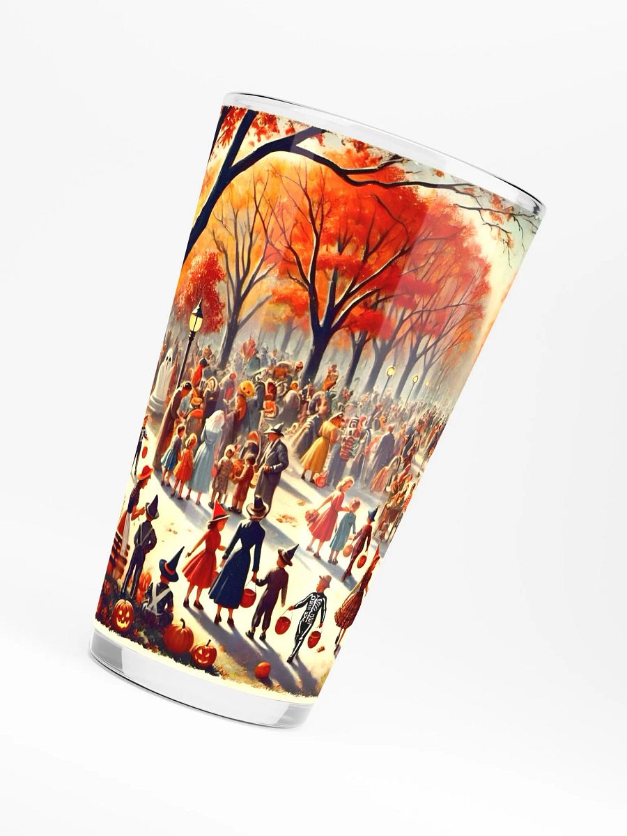 Vintage Halloween in the Park Pint Glass product image (6)