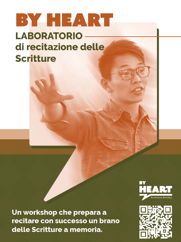 Scripture Recitation Workshop promo card - Italian product image (1)