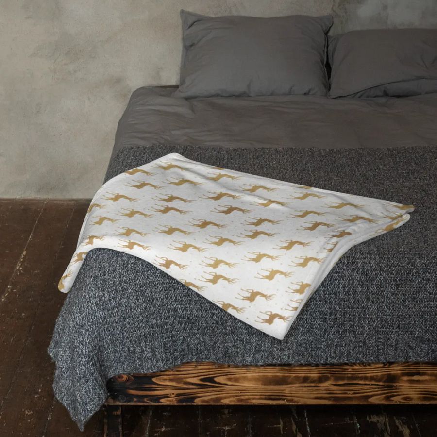 Golden Deer Blanket product image (11)