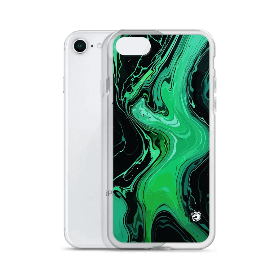 Vivid Emerald Marble iPhone® Case product image (2)