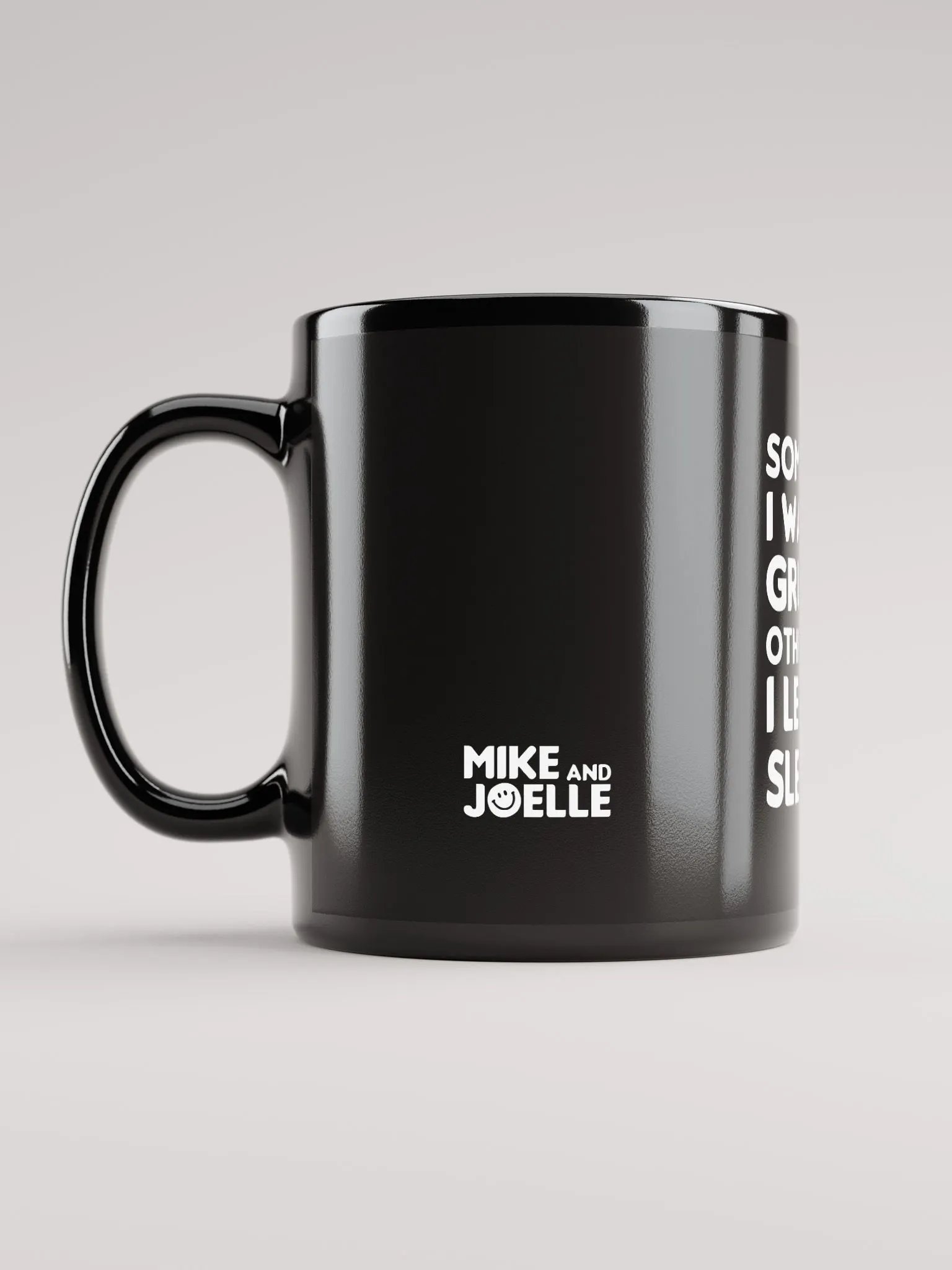 Mike and Joelle - Black Glossy Mug product image (4)