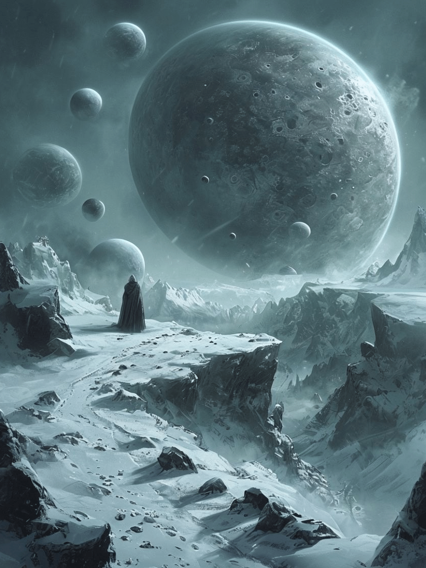 Celestial Wanderer Matte Poster product image (1)