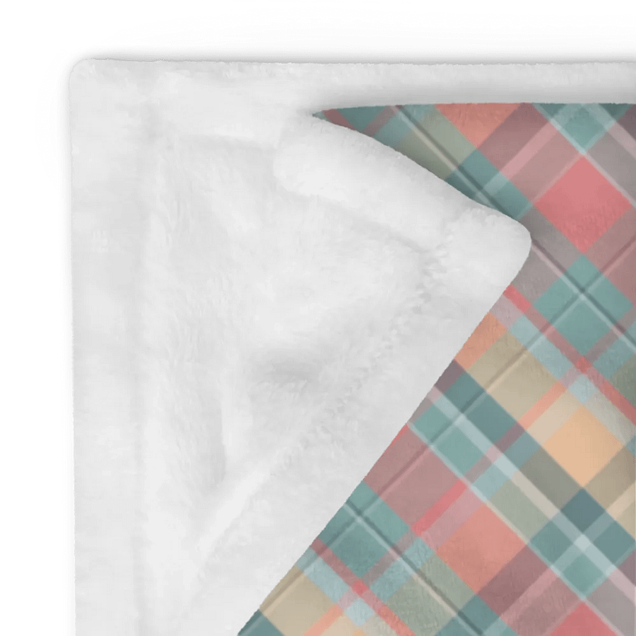 Summer Plaid Throw Blanket product image (12)