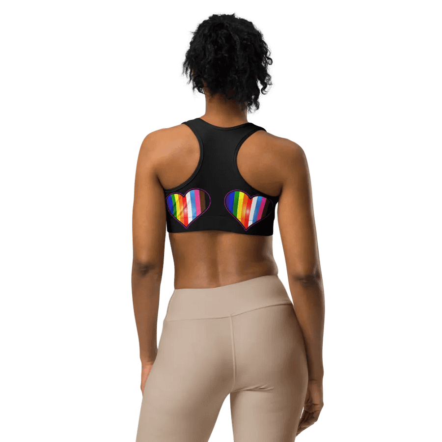 Love is Love Sports Bra product image (2)