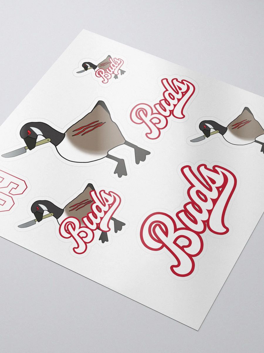 Buds Hockey Sticker Sheet product image (3)