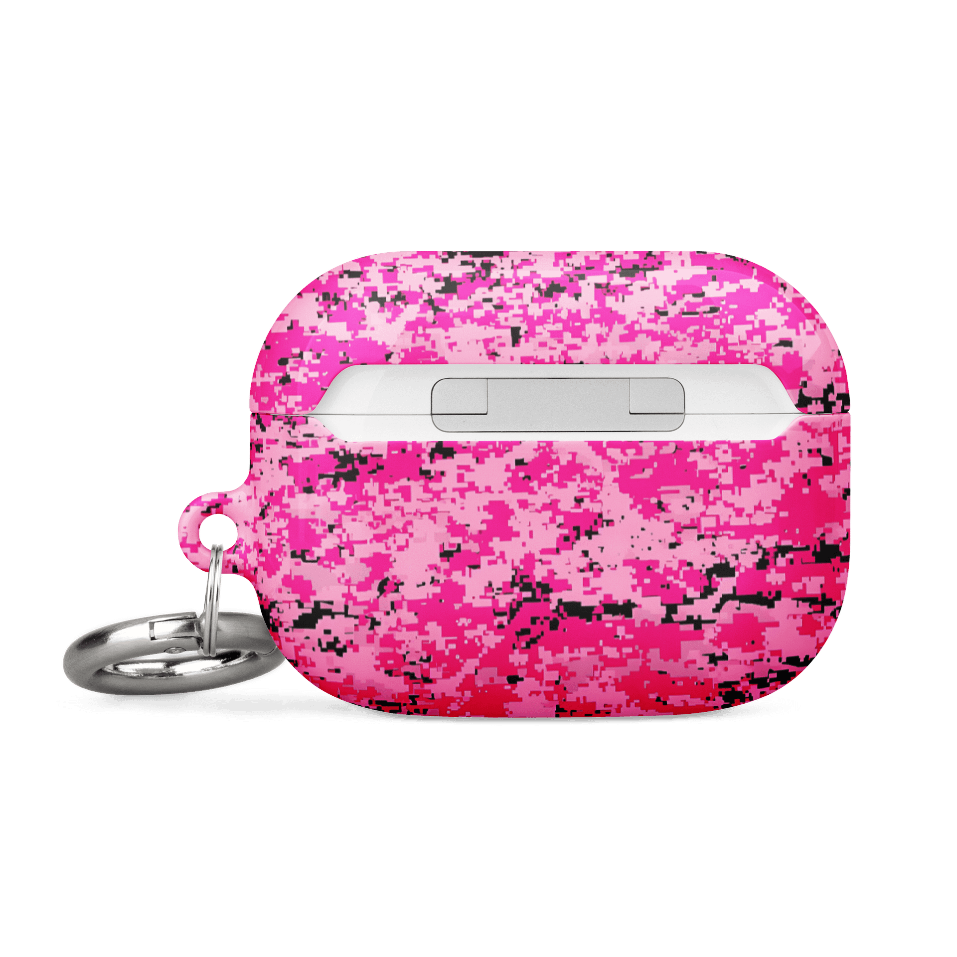Pink Pixel Camo AirPods® Case product image (14)