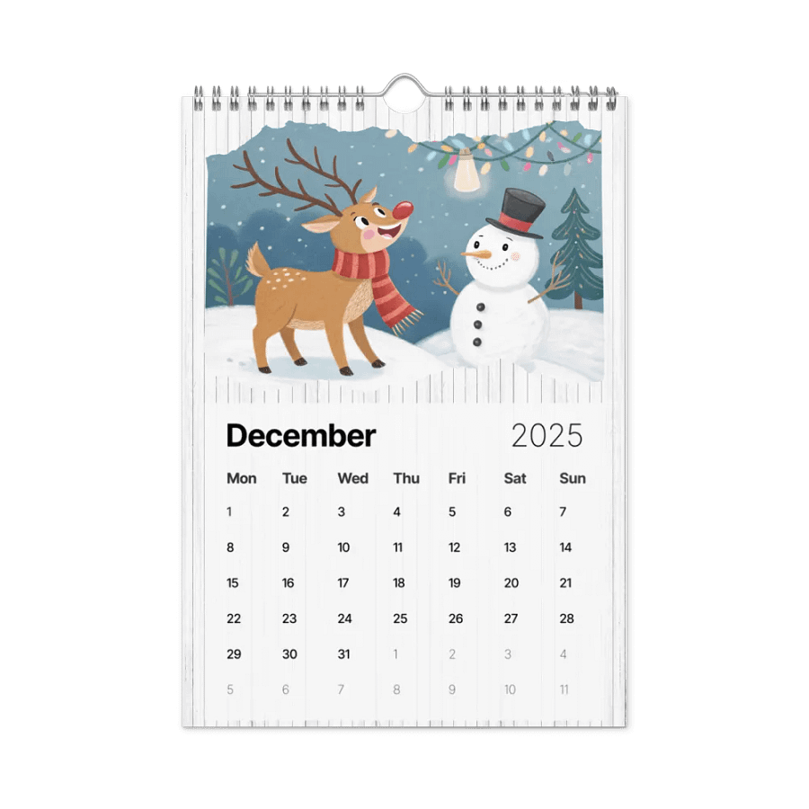ADORABLE ANIMALS WALL CALENDAR 2025 product image (4)