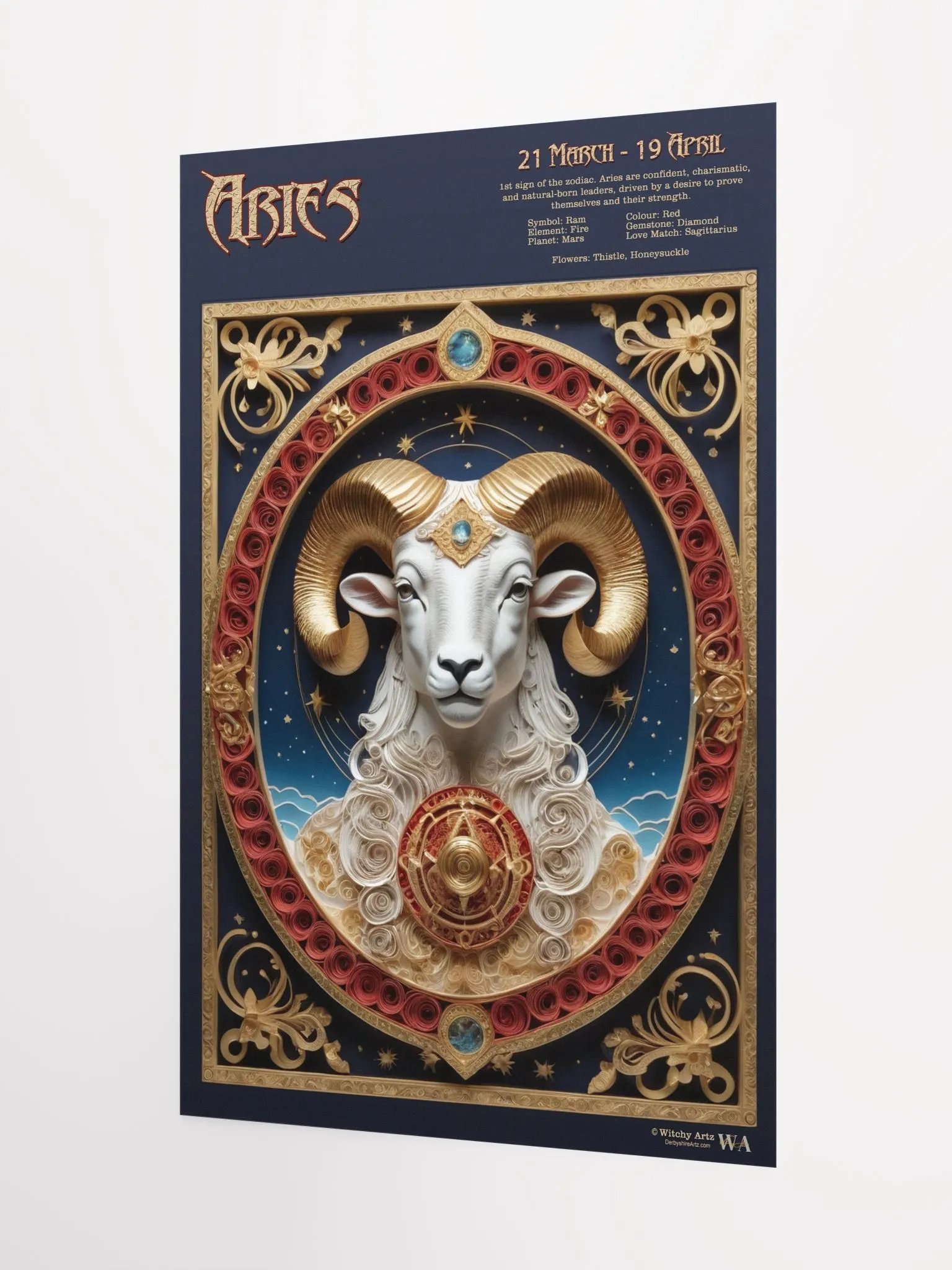 Western Zodiac Poster - ARIES product image (3)