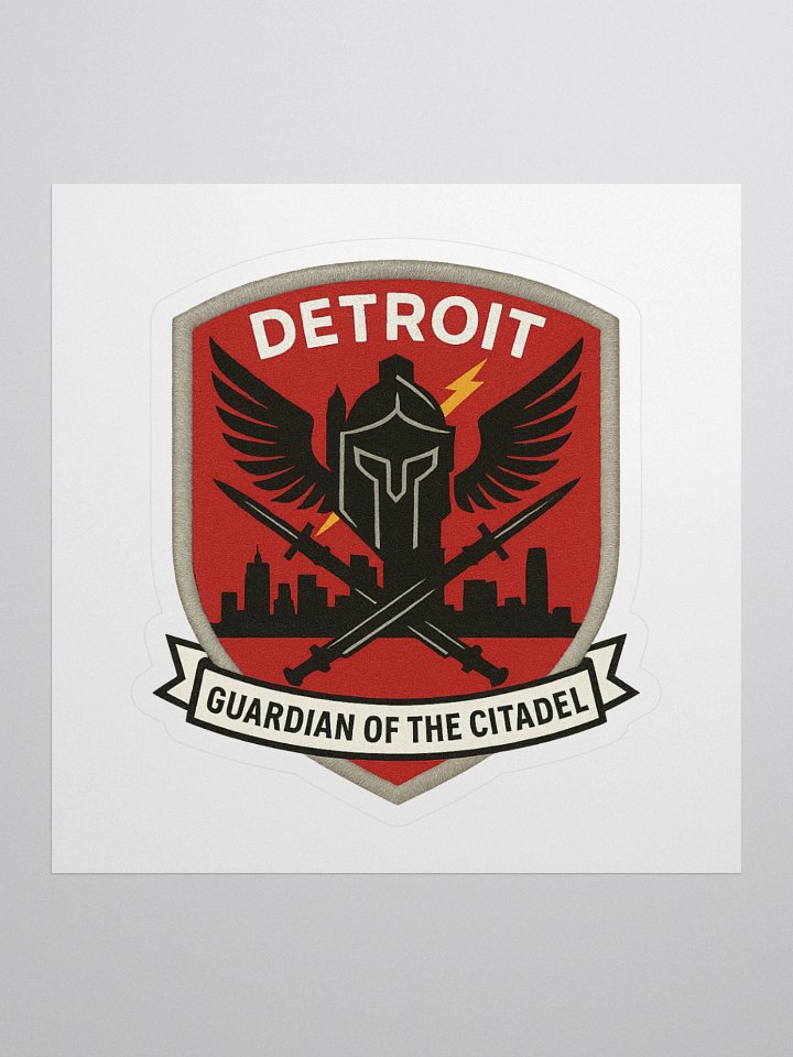 Detroit Citadel Guard - 1st Regimental Kiss-Cut Stickers product image (1)