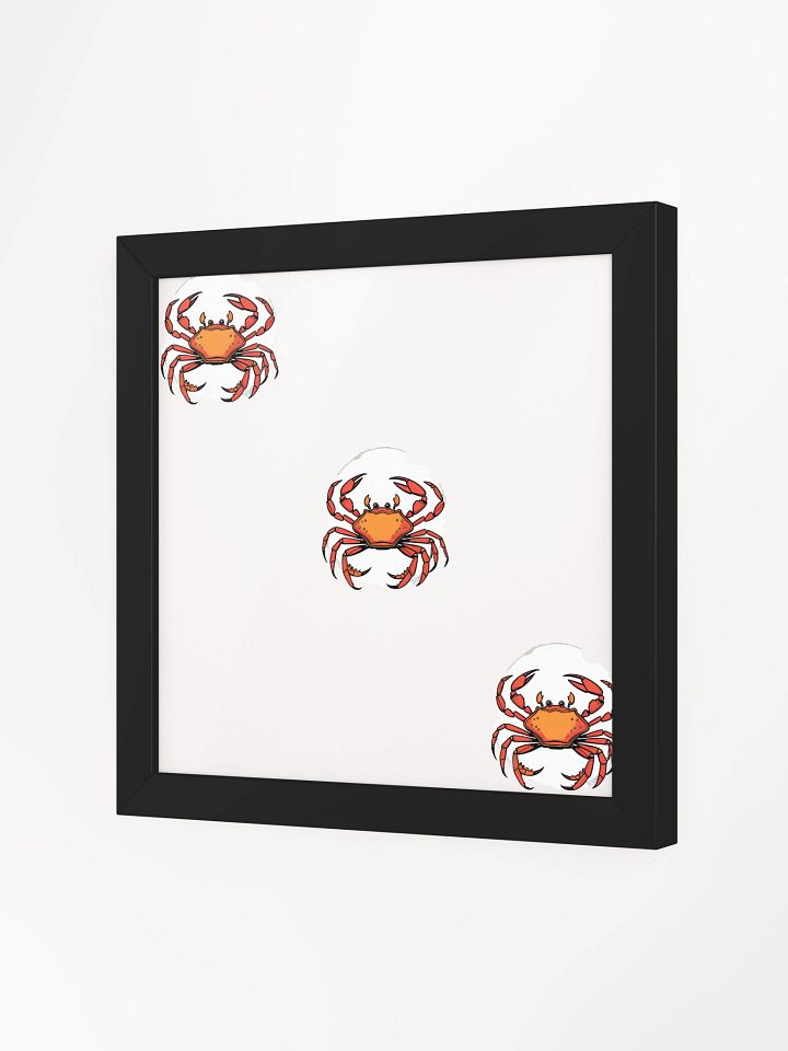 Crabtastic Cartoons Framed Matte Poster product image (22)