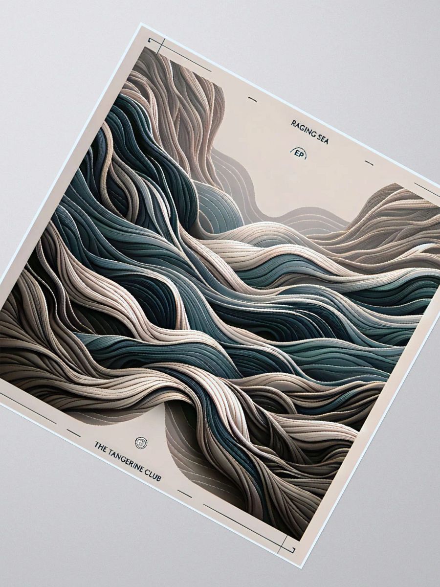 RAGING SEA Art Kiss Cut Sticker product image (2)