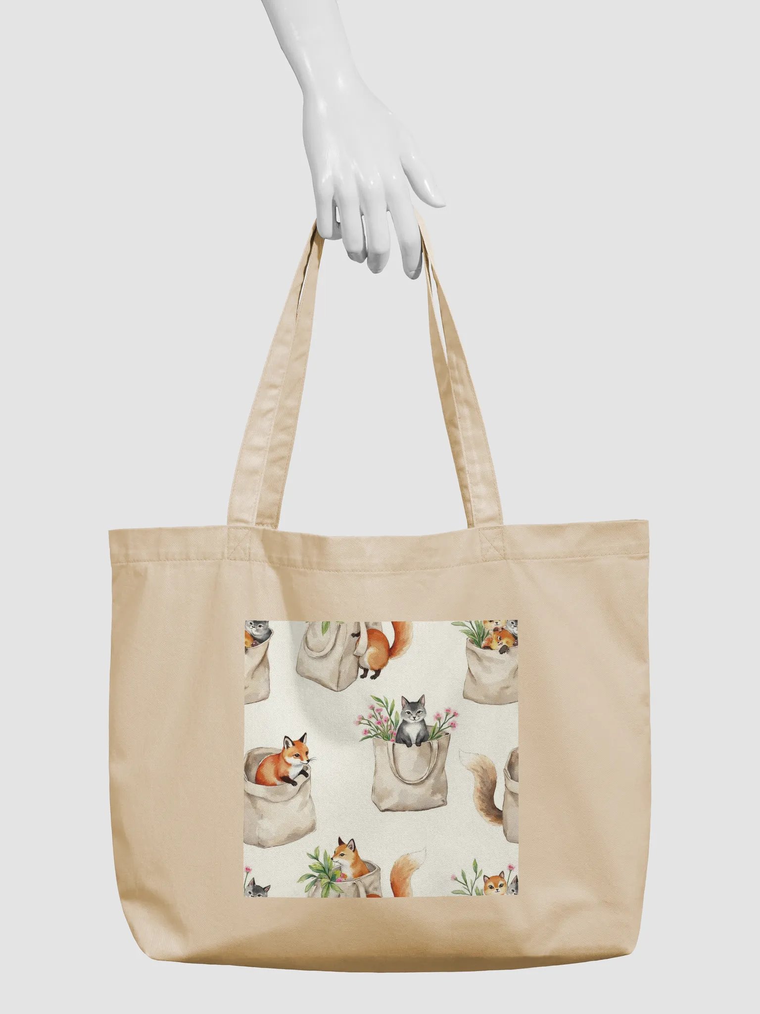 Pixxotia Whimsical Wildlife Eco Tote product image (3)