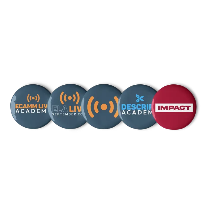 Ecamm Live Academy Pin Set product image (1)