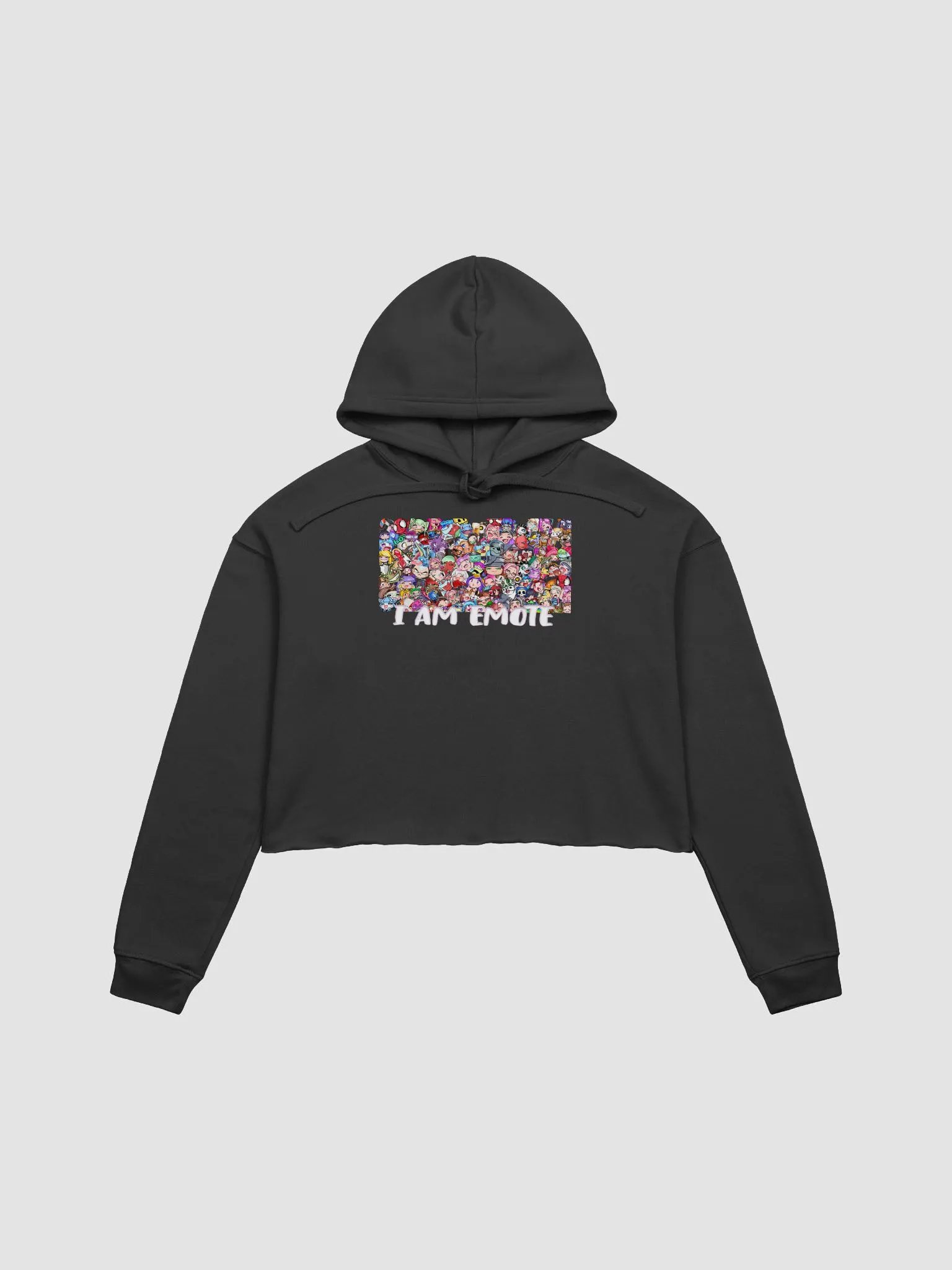 I AM EMOTE crop hoodie product image (1)