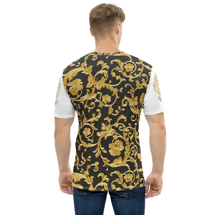 Versace Gold Allover Round Neck T-shirt product image (2)