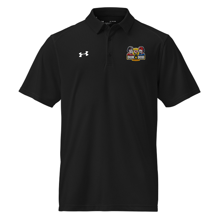 BUK N BOB Podcast Logo Men's Polo Shirt product image (1)