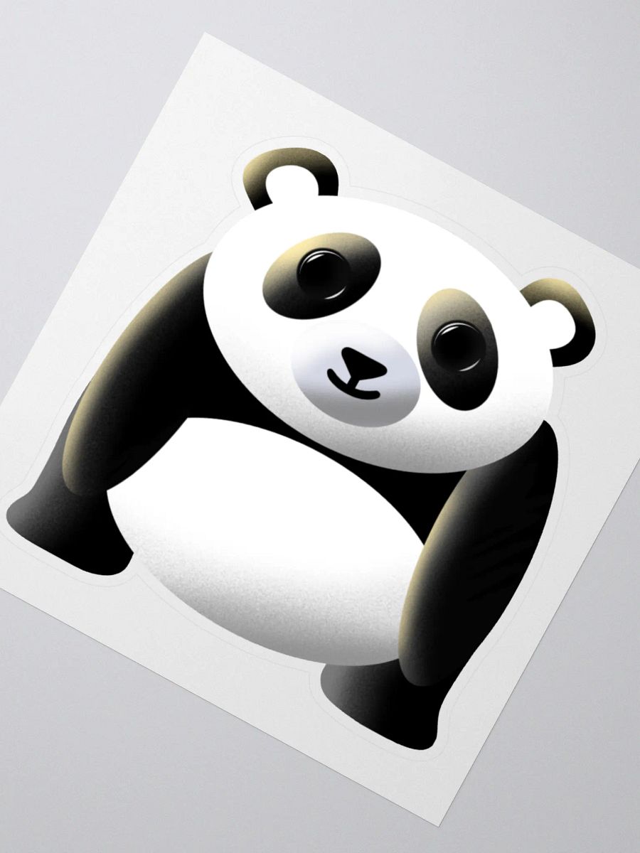 Panda Kiss Cut Sticker product image (2)