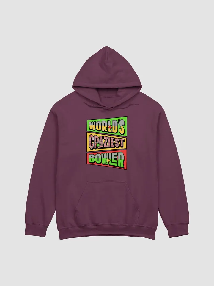 Worlds Craziest Bowler Hoodie product image (9)