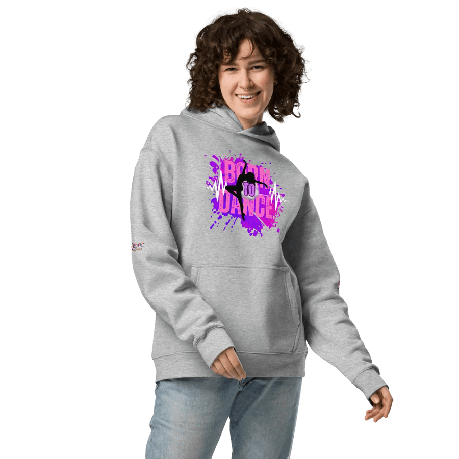 Born to Dance Her Silhouette Unisex Oversized Hoodie product image (33)