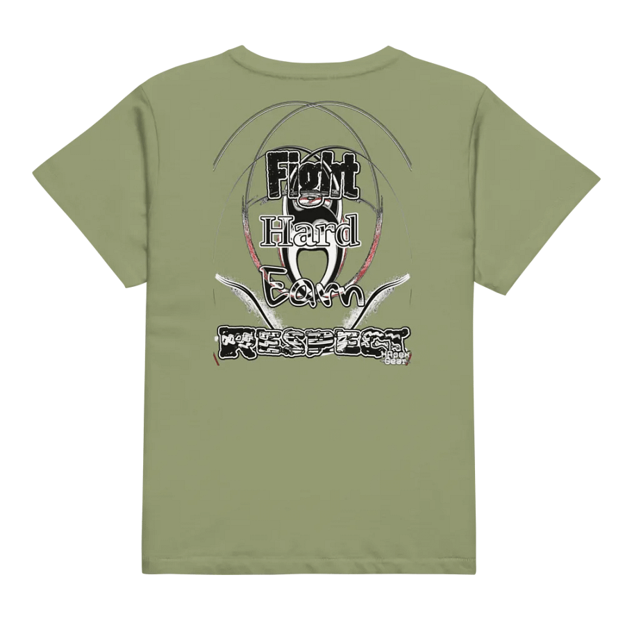 Fight Hard Earn Respect - Women's High-Waisted Tee product image (4)