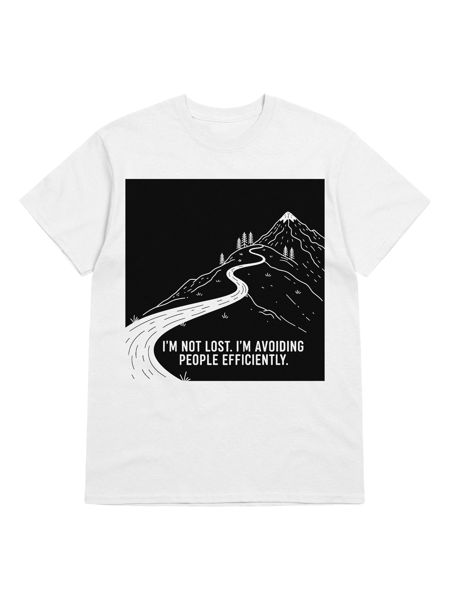 I'm not lost I'm avoiding People - Tee product image (125)