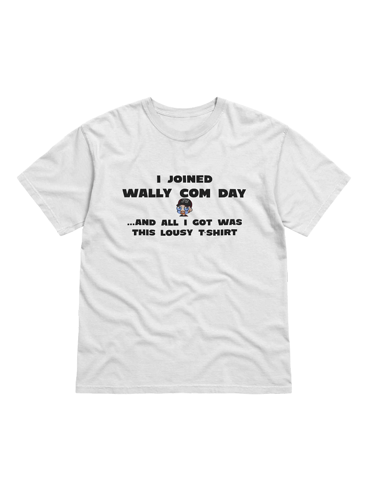 RealWally - Wally Com Day T-shirt White product image (1)