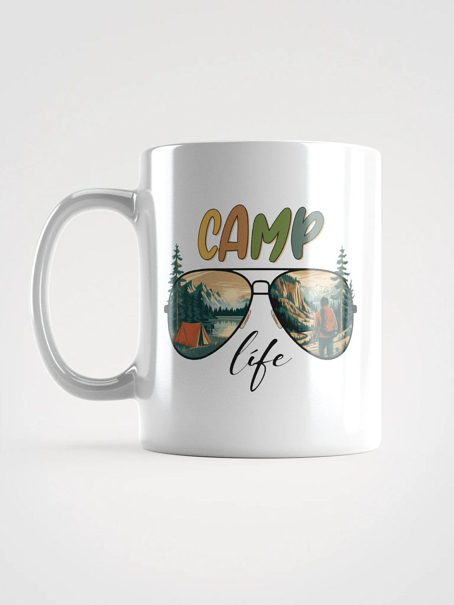 Reflective Campsite Sunglasses Mug product image (16)