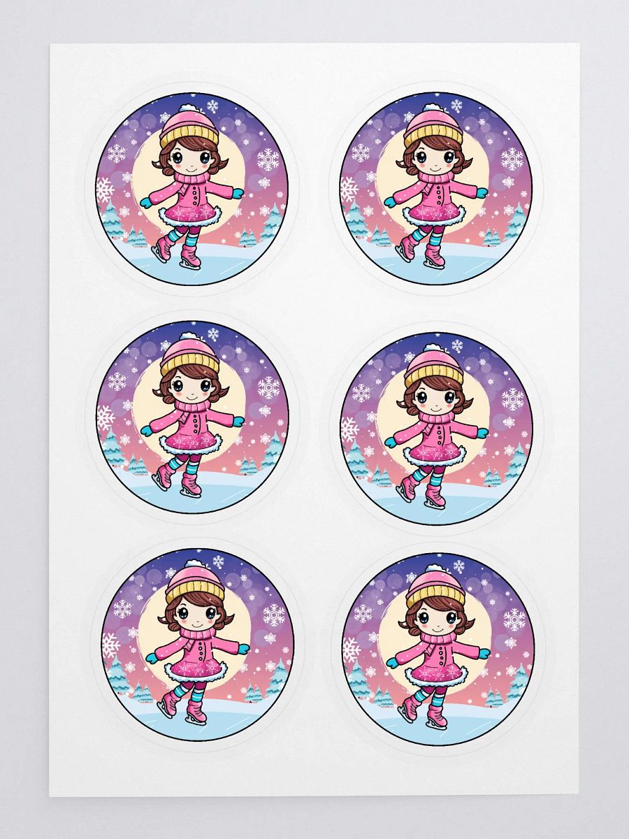 Kawaii Ice Princess Sticker Sheet product image (3)
