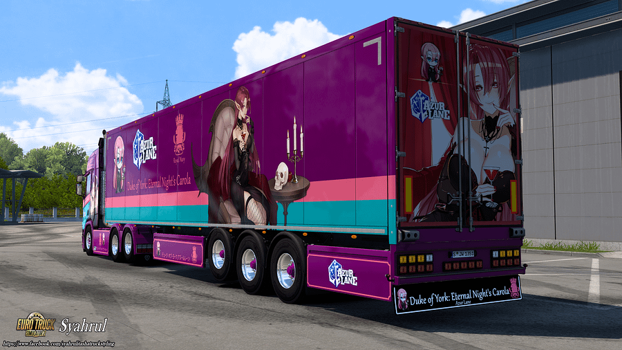 [ETS2] HMS Duke of York (Eternal Night's Carola) - Azur Lane [Combo Skin] product image (4)