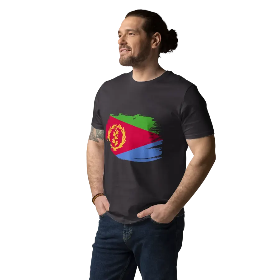 Eritrean Flag Organic Tee product image (146)