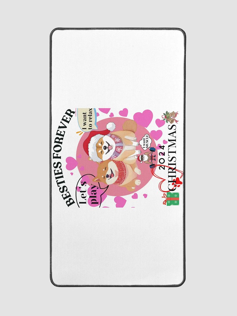 Festive Shiba Inu Desk Mat product image (2)
