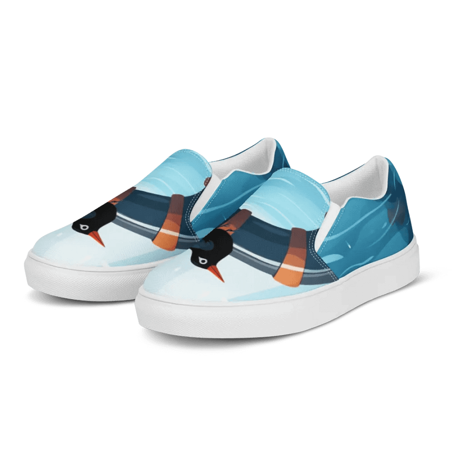 Women's Slip-On Canvas Shoes 🌊 Sea Mood product image (11)