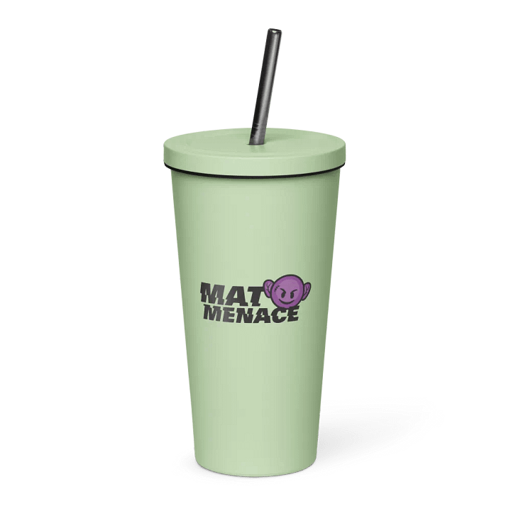 Stainless Steel Tumbler with Straw product image (3)