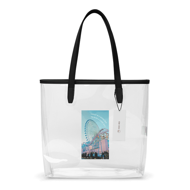 Ferris Wheel Day Clear Tote Bag product image (1)