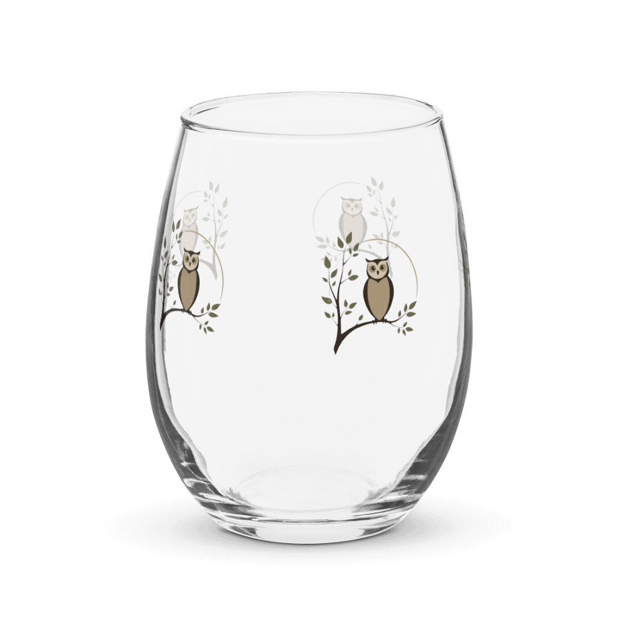 Night Owl Stemless Wine Glass product image (5)