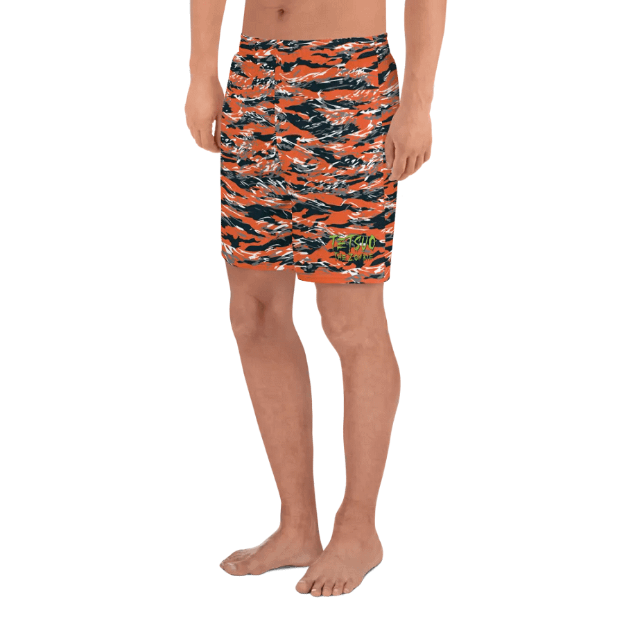 Tiger Camo Athletic Shorts product image (5)