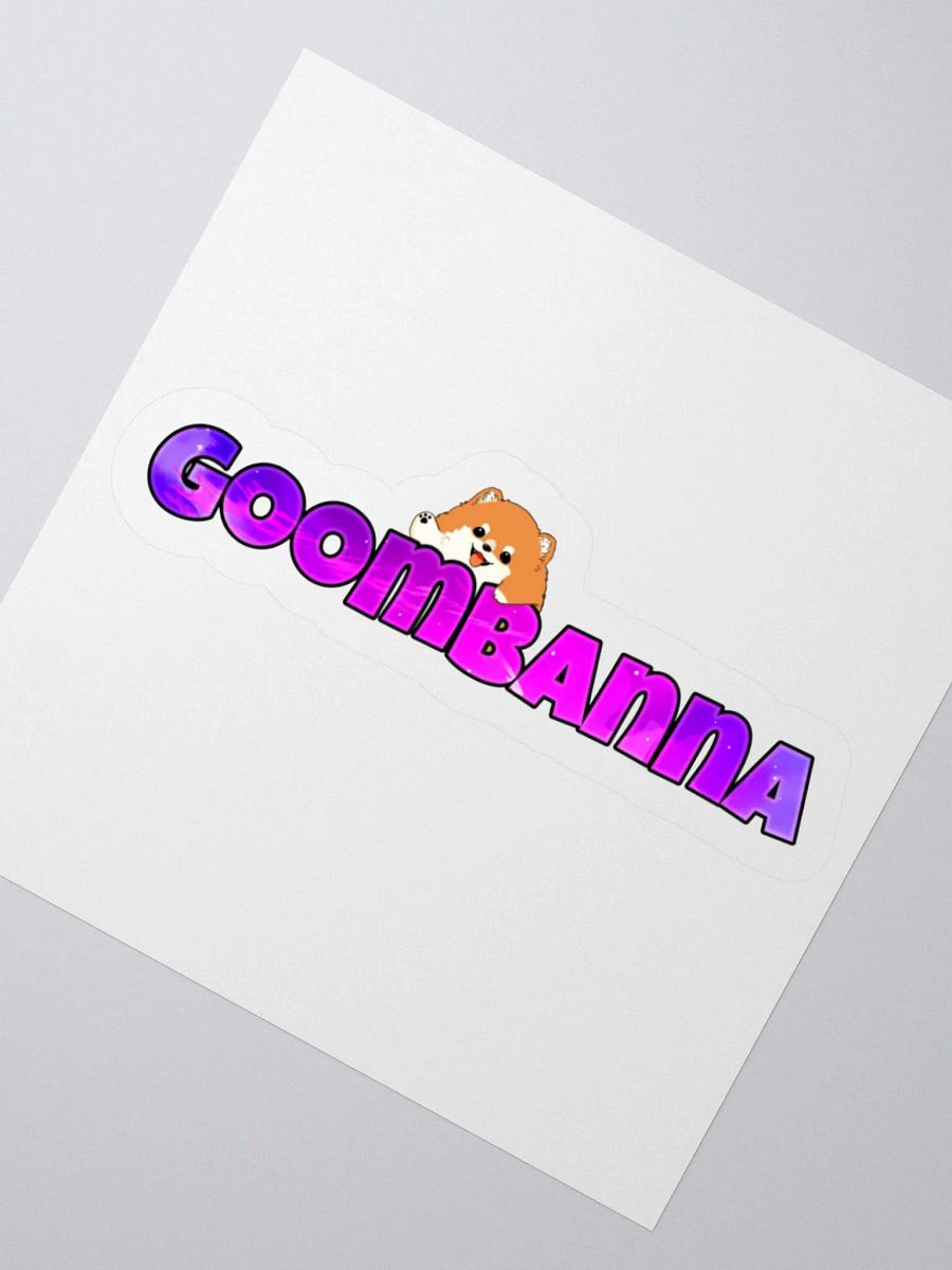 "Goombanna + Dog" sticker product image (2)