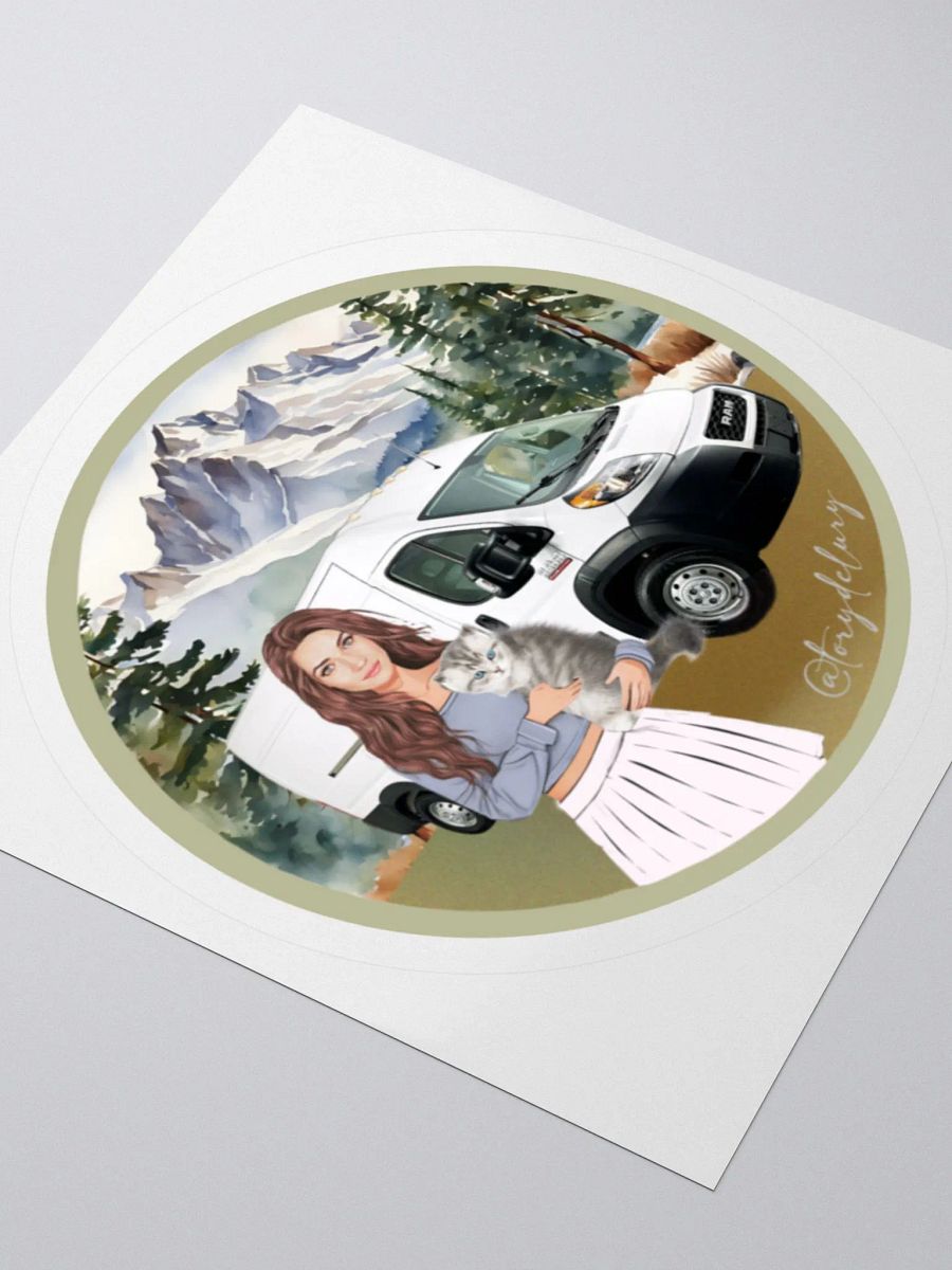 Tory Delury - Mountain Van Life Stickers product image (3)