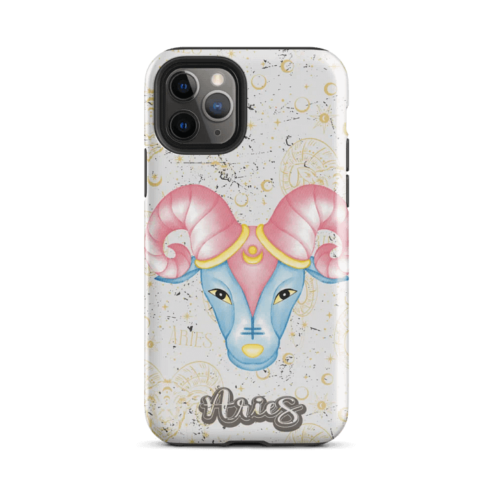 Aries Ram Horns iPhone® Tough Case product image (2)