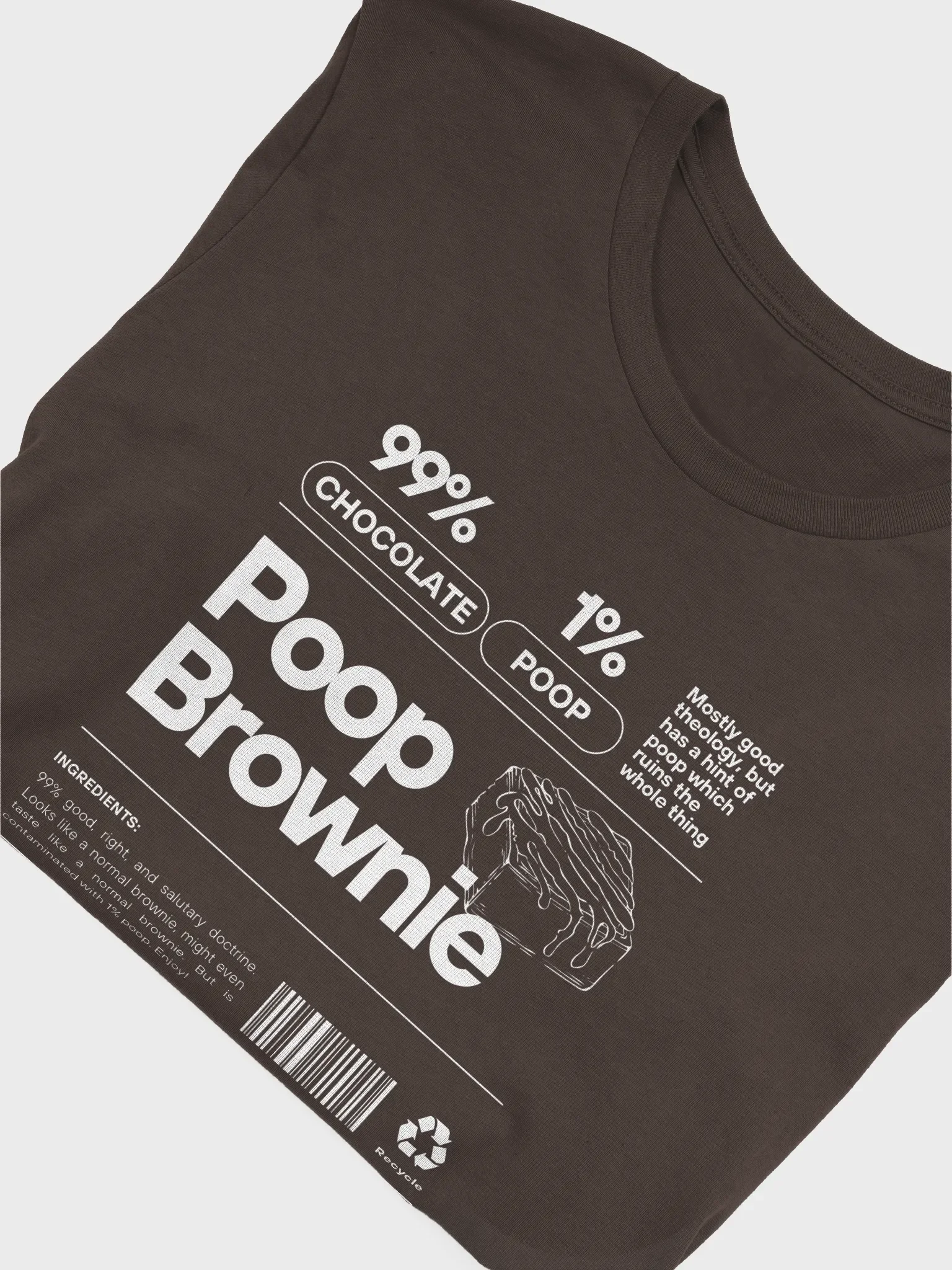 Poop Brownie T product image (5)