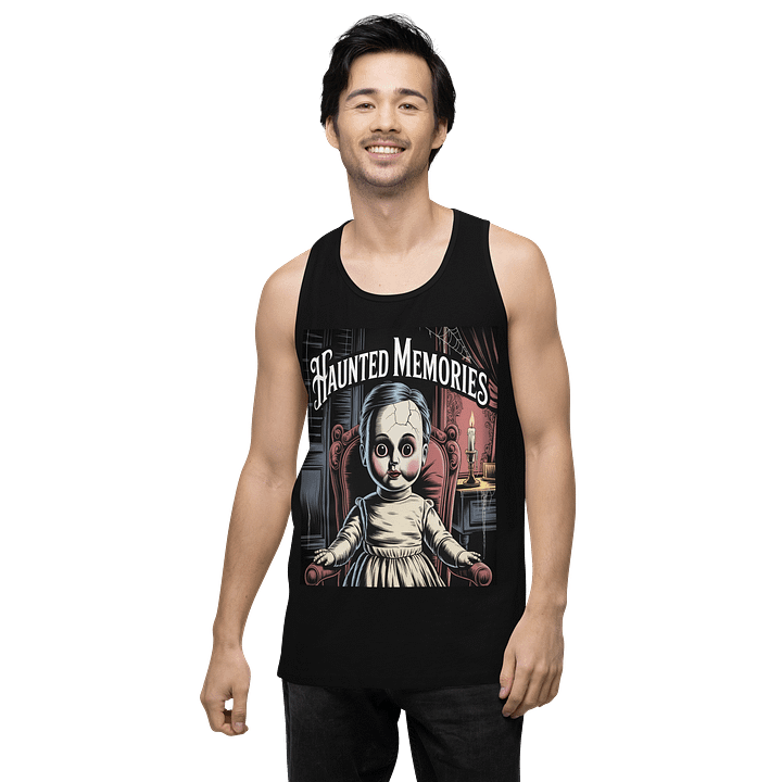 Haunted Memories Men's Tank Top by Midnight Veil Designs - Gothic Style product image (2)