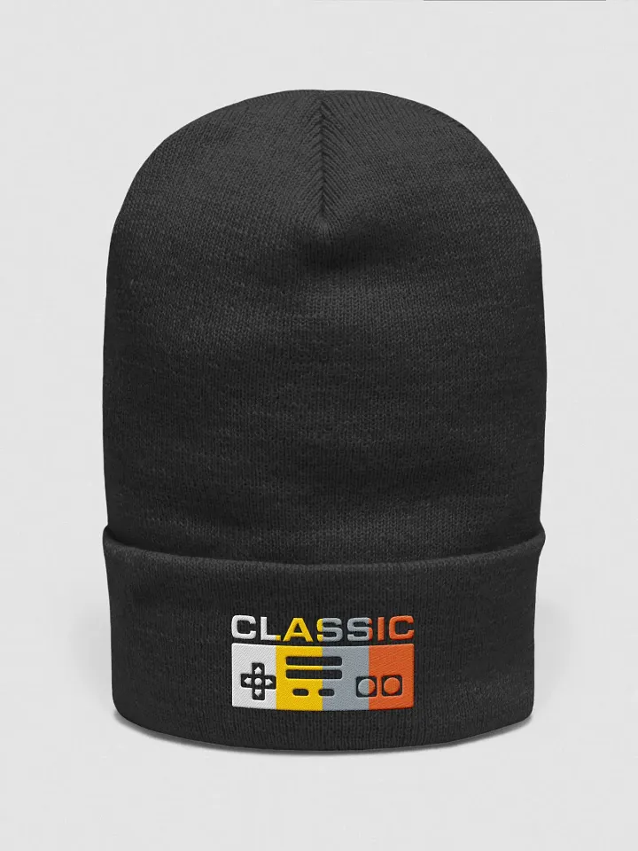Classic Gamer Embroidered Beanie product image (1)