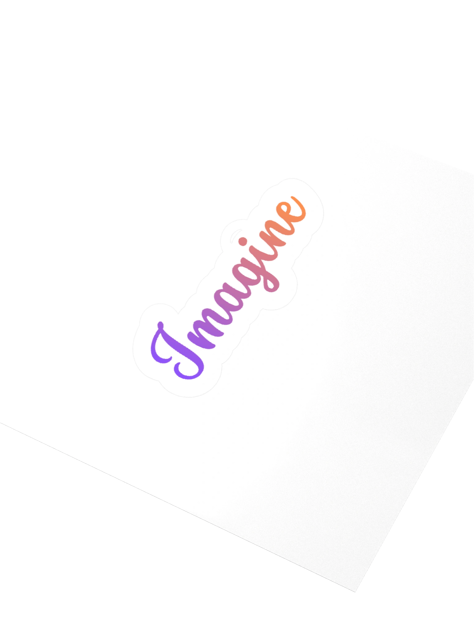 Imagine in Color Kiss Cut Stickers product image (12)