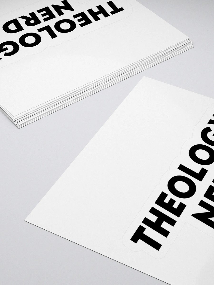 Theology nerd sticker product image (12)