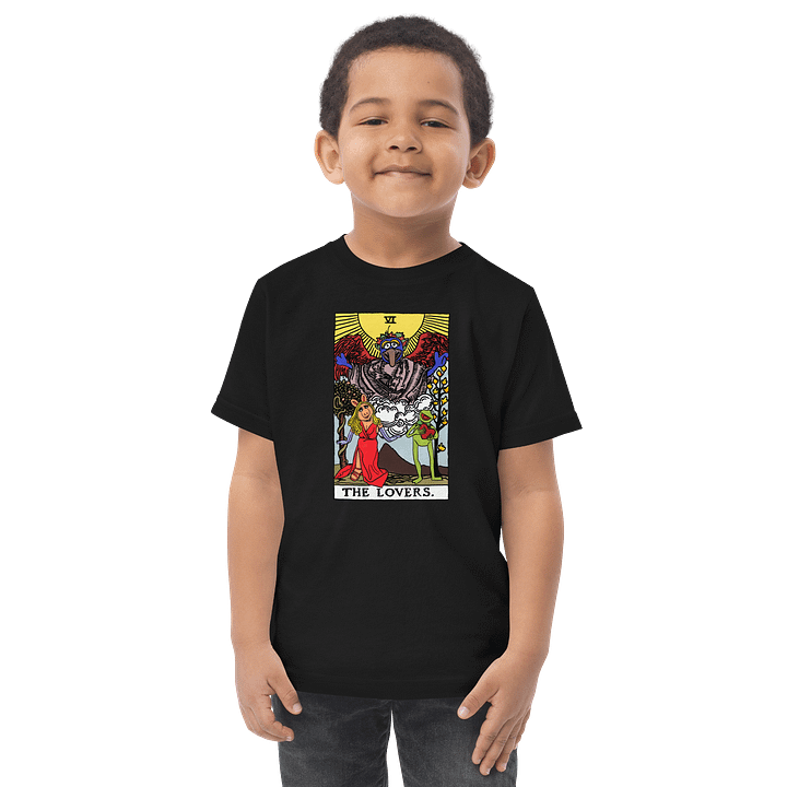 Piggy and Kermit Lovers Tarot Card Toddler Shirt product image (1)