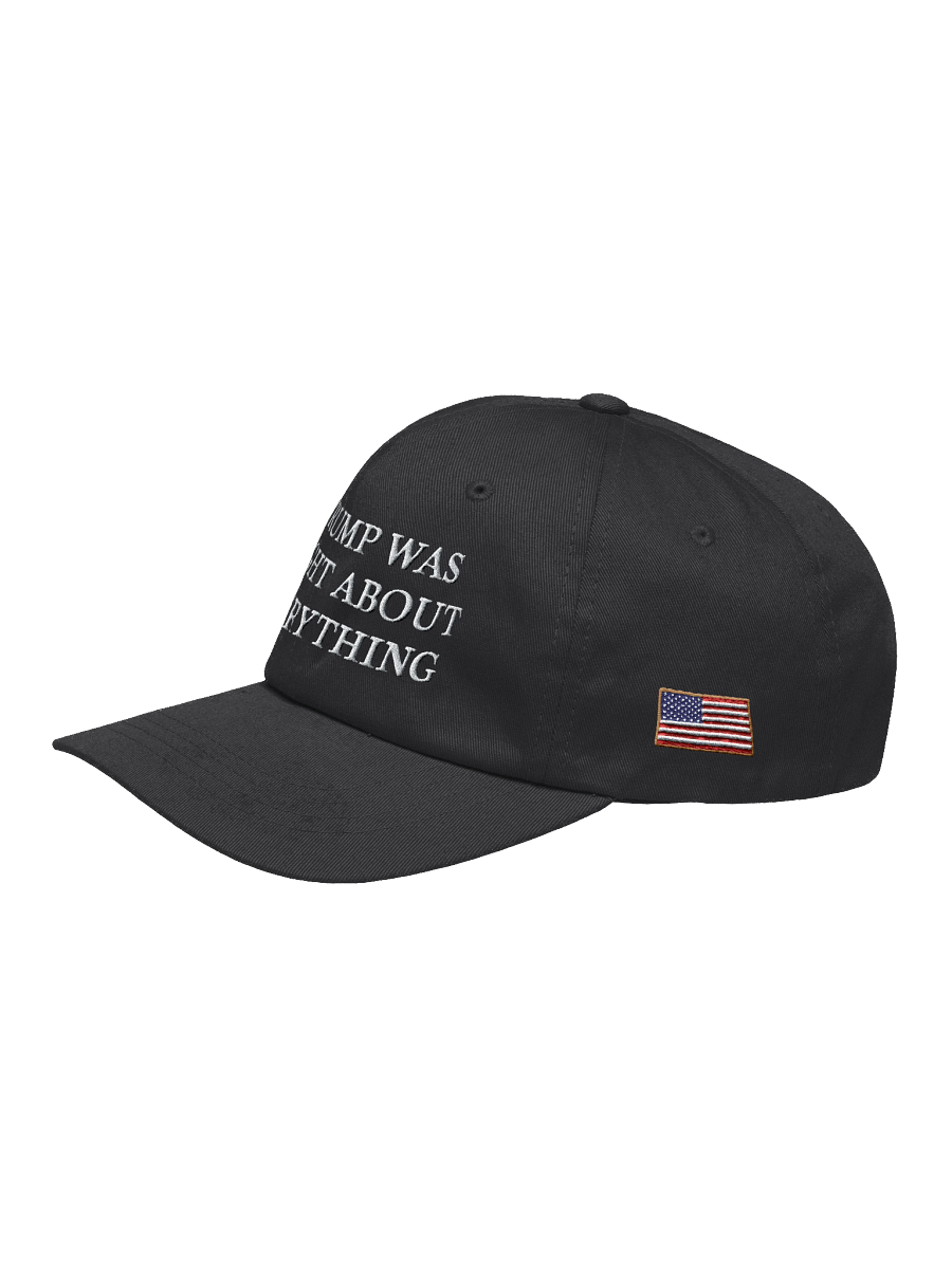 Trump was right about everything Hat product image (3)