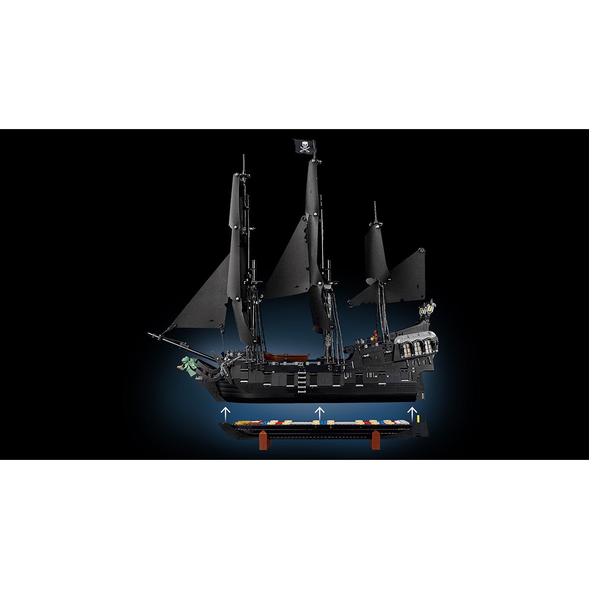 LEGO Corabia de pirati a capitanului Jack Sparrow product image (4)