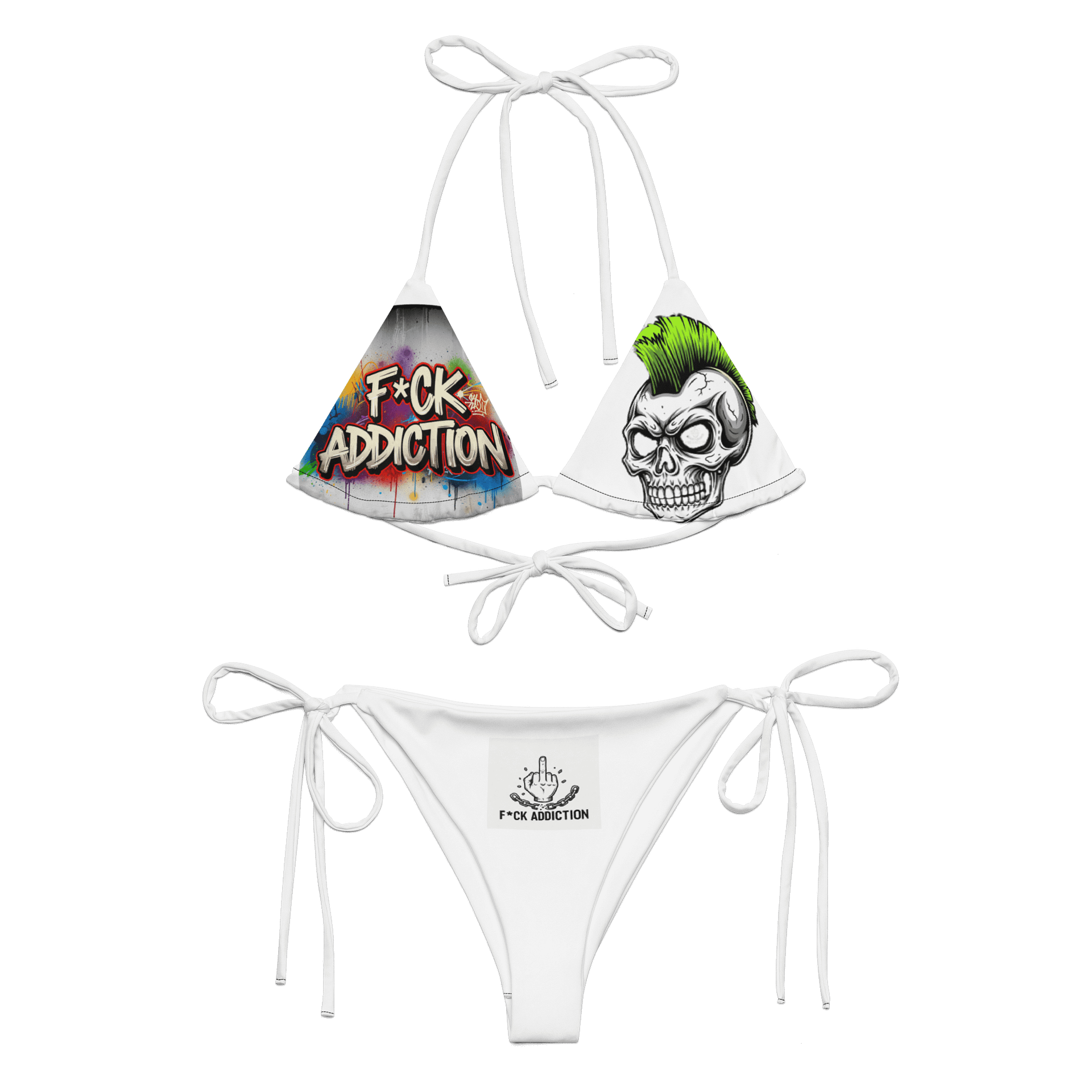Rebel Soul All-Over Print Bikini Set product image (2)