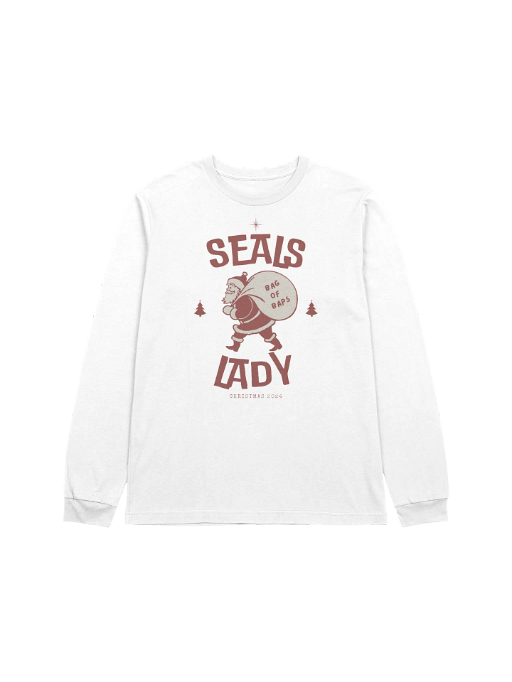 Santa's Bag of Baps - Red - Long Sleeve product image (1)