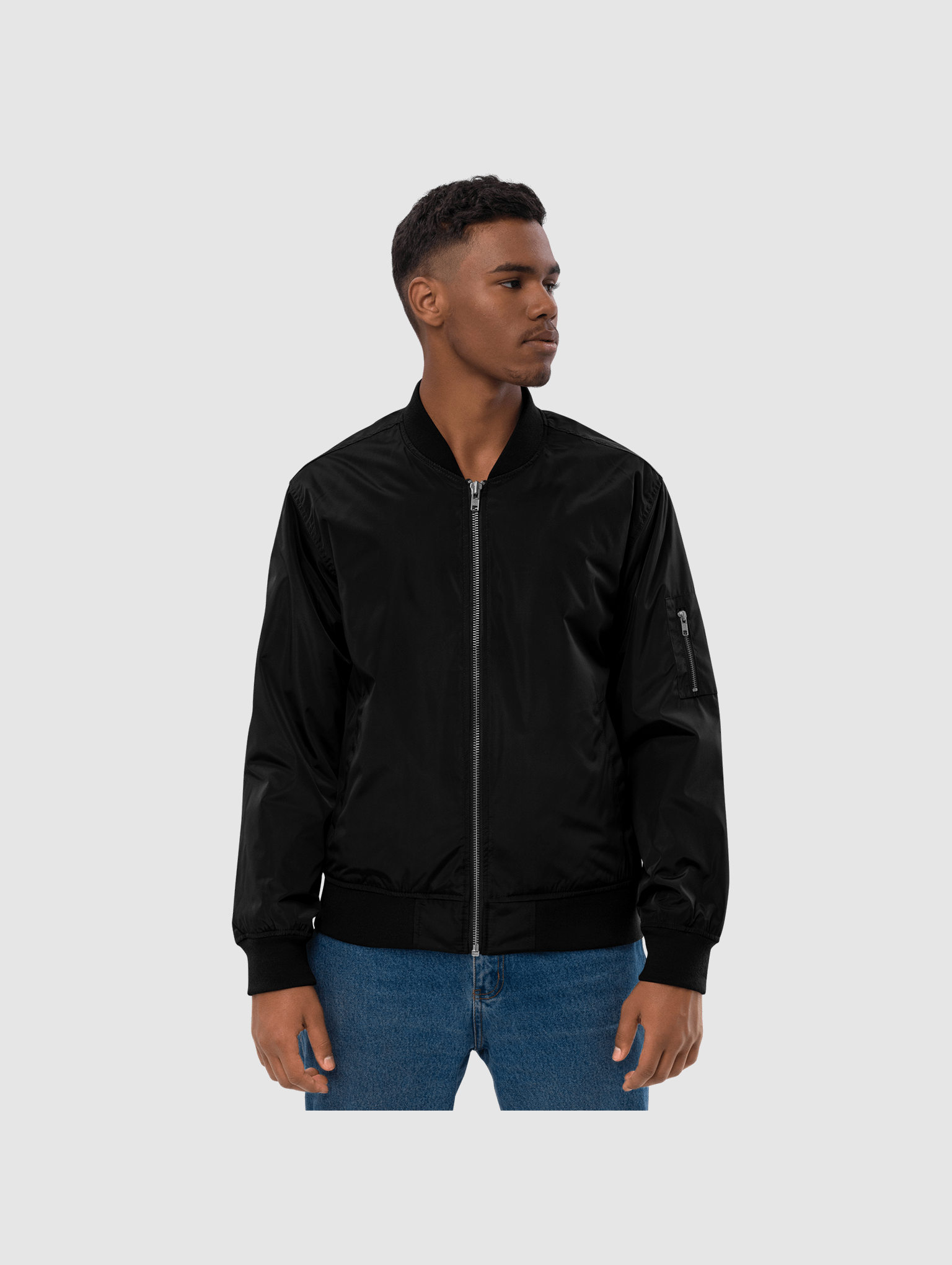 Vintage Logo Premium Bomber Jacket product image (1)